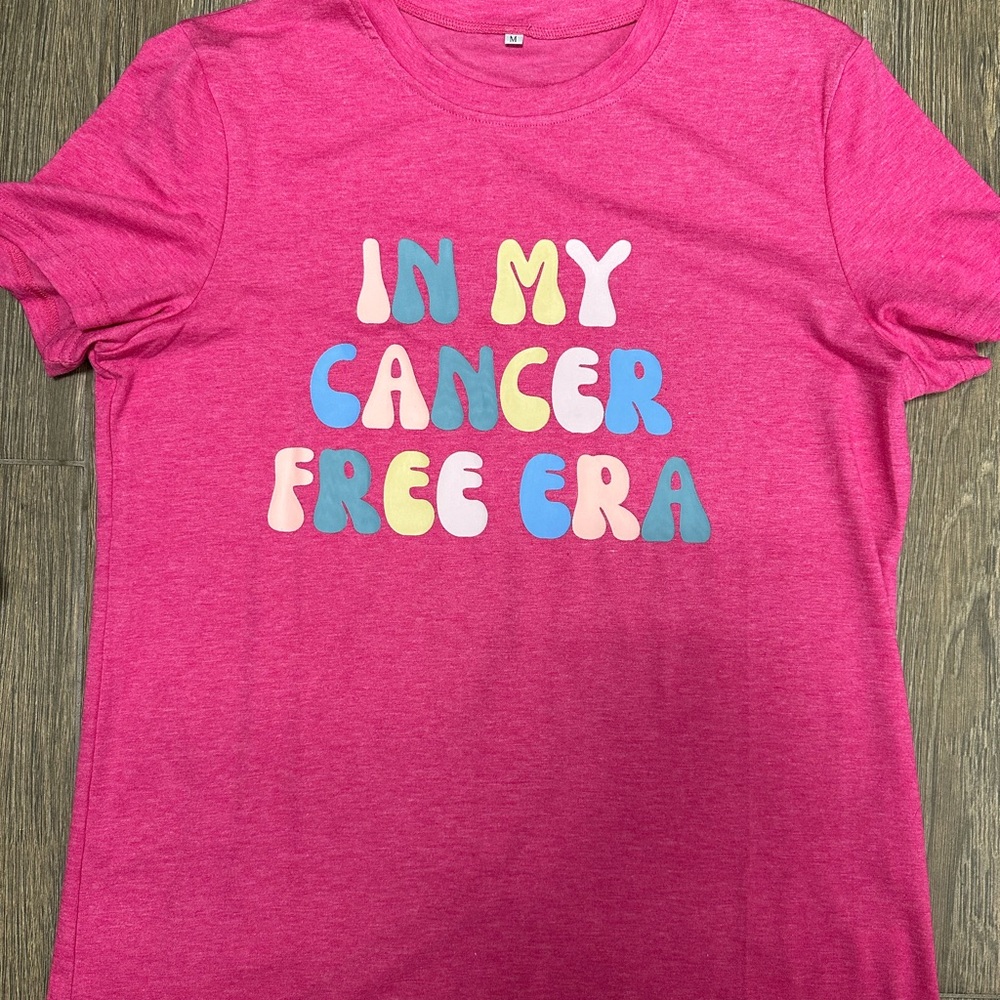 Pink Graphic cancer free tank